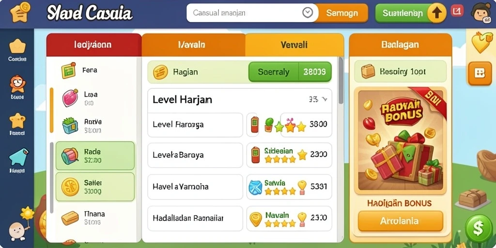 Salah satu level yang menantang dan penuh aksi.