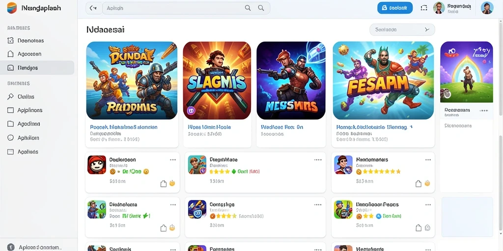 Tampilan leaderboard yang menampilkan ranking pemain.