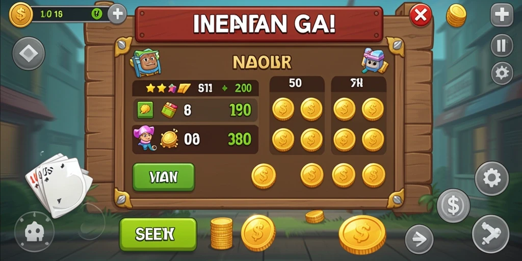 Fitur sosial untuk berinteraksi dengan pemain lain.