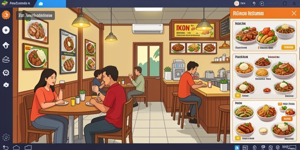 Fitur multiplayer yang memungkinkan interaksi antar pemain.