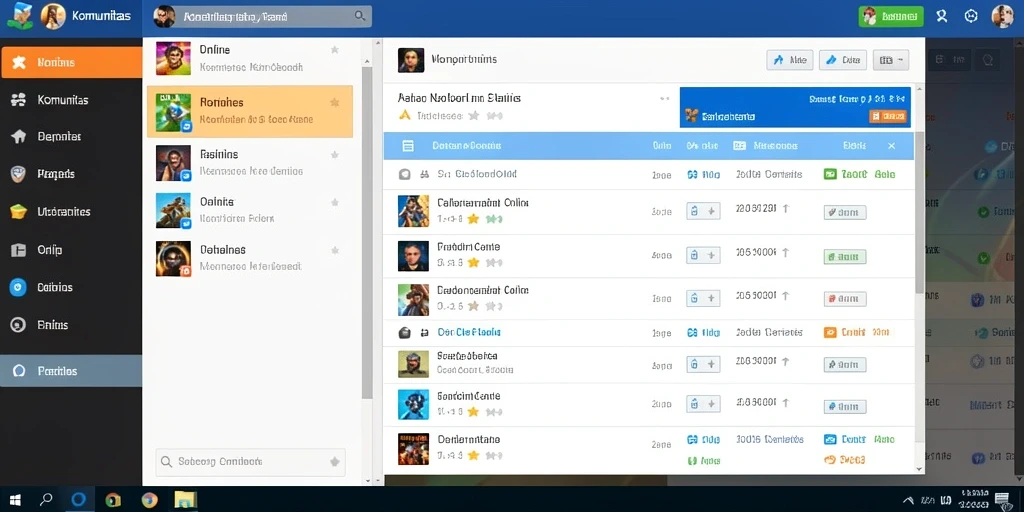Screenshot menggambarkan variasi tema slot yang disediakan.