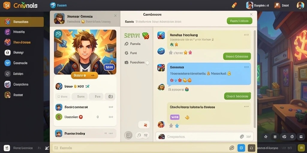 Tangkapan layar menunjukkan mode multiplayer dengan teman-teman.